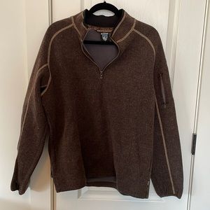 Brown Kuhl Quarter Zip Pullover